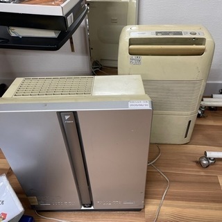 除湿機と空気清浄機★千円差し上げます！★お引き取り限定