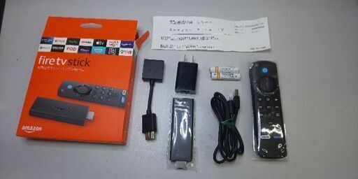 Amazon　fire tv stick