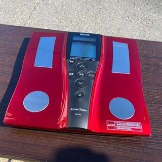 #5856 タニタ体組成計インナースキャン レッド BC-252-MRDの画像