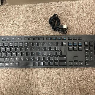 【無料】DELL　KB216t　有線マルチメディアキーボード
