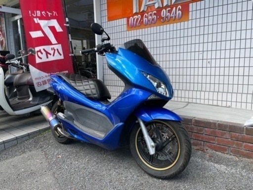 ★14万円　PCX125 フルカスタム車両！セル1 実働車★ホンダ　JF28 小型　スクーター