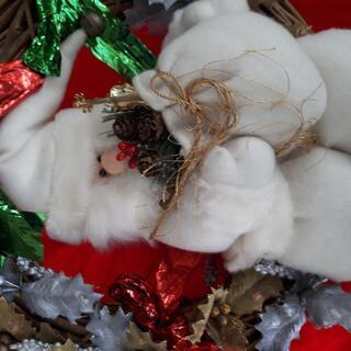 クリスマスリースの画像