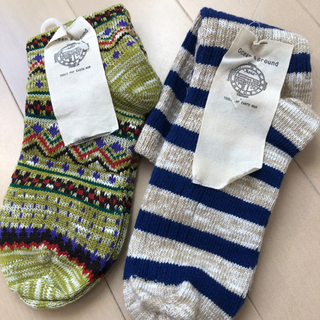 ✨新品✨靴下屋さんのキッズソックスの画像