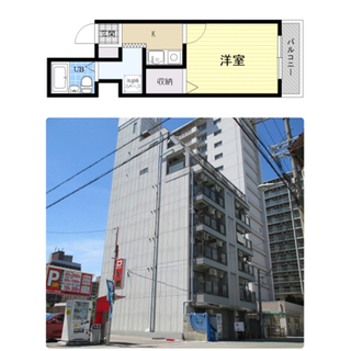 新大阪。初期費用無料。ペット飼育可能