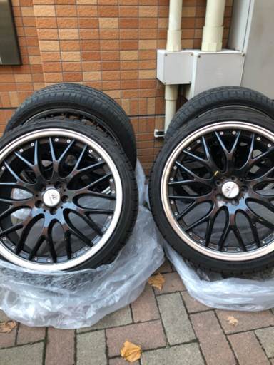 pcd100 5H ロクサーニ　タイヤホイール4本セット