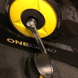 リーボック　エアロバイク　one gb40 イエロー　アルインコ　マット付きの画像