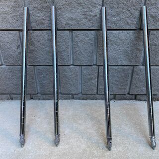 メタルラック延長ポール　アイリスオオヤマ製　径２５mm　長さ６０...