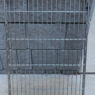 【再値下げ】中古メタルラック　棚板（ポール径２５mm）アイリスオ...