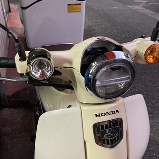 故障したスーパーカブC110 ベージュ