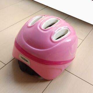 幼児 ヘルメット ピンク OGK 自転車の画像