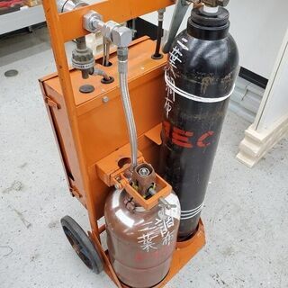 カミマル KSランラン型 アセチレン運搬車【リライズ野田愛宕店】【店頭取引限定】【ジャンク】管理番号：ITJUUYNY3TTEの画像