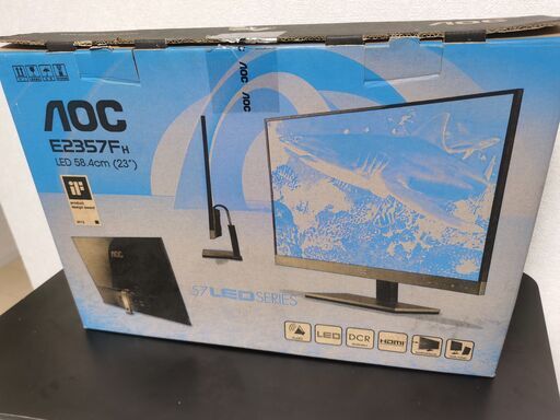AOC 23インチ液晶モニター グレアパネル LED 低消費電力