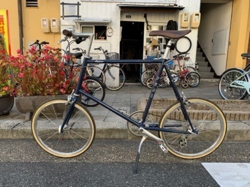 ‼️美品　２０インチ　アルミ　フジクロスバイク　1x8変速　青‼️