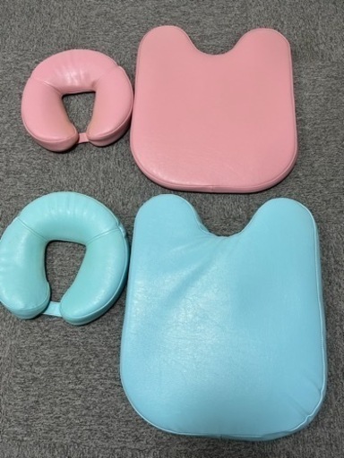 リラクゼーション用胸マットと顔枕セット