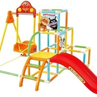 🔥最終値下げ🔥アンパンマン滑り台付きジャングルジムの画像
