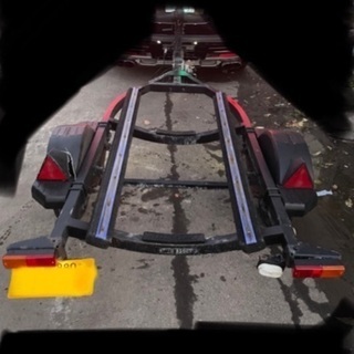 サントレックス製　牽引トレーラー　ジェットスキー Kawasaki YAMAHA seadooの画像