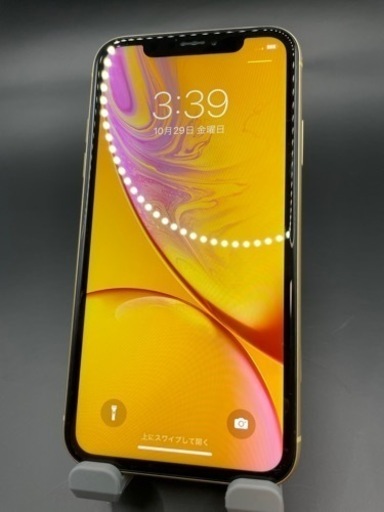iPhone XR Yellow 64 GB SIMフリー　#402