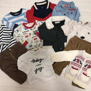 男の子80センチ　プティマインコート、秋冬服の画像