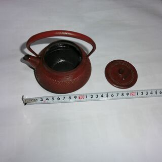 ◆鉄製器茶色です、使用感なし、中も綺麗、👉お問い合わせ前にプロフィールをお読み下さい。の画像