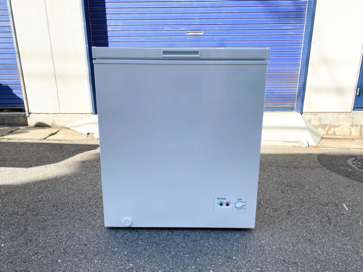 IRIS OHYAMA ICSD-14A-W 2020年製 ノンフロン冷凍庫 142L　アイリスオーヤマ 