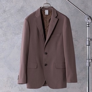キャスパージョン Mサイズ テーラードジャケット スーツ モカ ベージュの画像