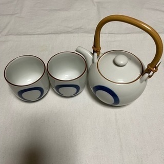 ★オレンジハウス 丸紋 湯呑み 急須 中古★