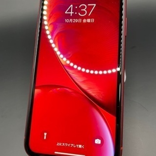 iPhone XR RED 64 GB SIMフリー　#404