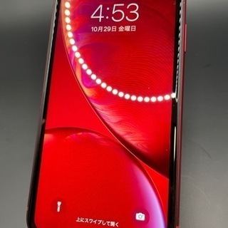iPhone XR RED 64 GB SIMフリー　#405