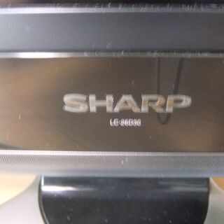 ☆大幅最終値下げ！SHARP　シャープ　26インチ液晶テレビ　LC-26D30（現状渡し）☆の画像