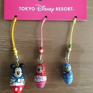 マトリョーシカ  ディズニー　TDR ストラップ②【新品未使用品】