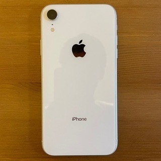 11/7まで値引!!】iPhoneXR 128GB SIMフリー(Apple Store) 白