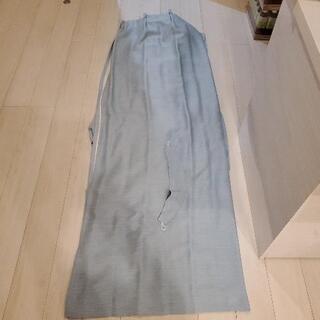 遮光2級・防炎・50サイズカーテン(パレット3 ターコイズブルー...