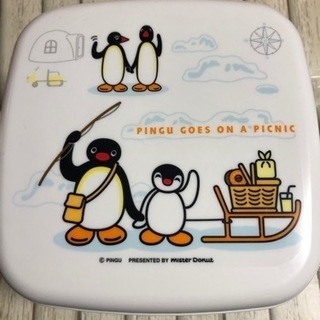 ピングー ランチボックス 2段 ピクニック アウトドアの画像