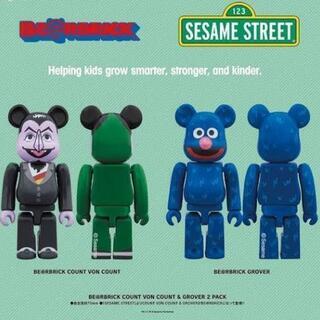 未開封　ベアブリック♪カウント伯爵&グローバー　2パック　セサミストリートの画像