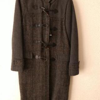 最終値下げ HarrisTweed×SEVENDAYS=SUNDAY☆ロングダッフルコートの画像