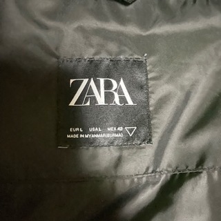 ZARAパフジャケット（中綿）メンズの画像