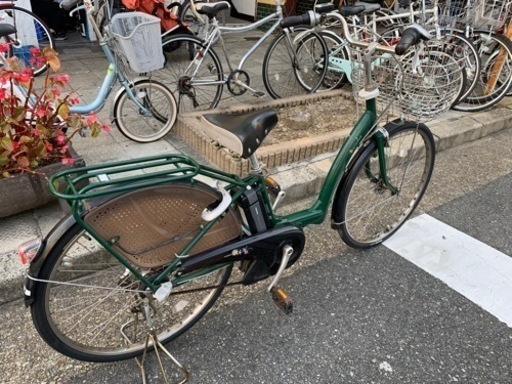 ‼️電動アシスト自転車 中古 ブリヂストン 26インチ‼️ 8.1Ahバッテリー 充電器付 3変速‼️