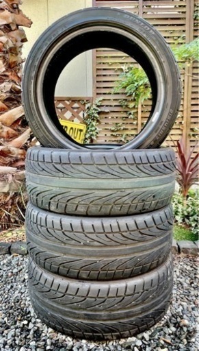 【美品】　DUNLOP DIREZZA  ダンロップ　ディレッツァ  タイヤ