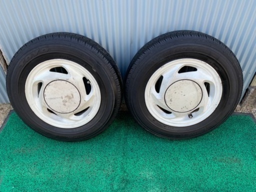 旧車、AUDIRE REVアルミホイールタイヤ4本セット