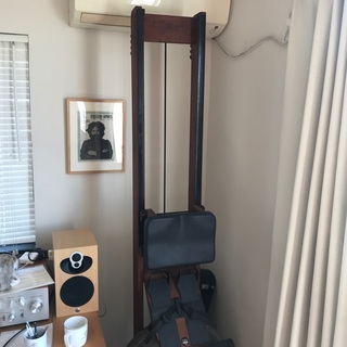 ローイングマシーンwaterrowerの画像