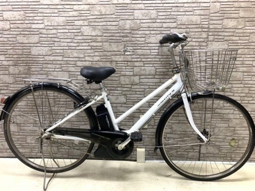 東京23区配達無料　新基準　ヤマハ　パスシティS 8.1Ah リチウム 電動自転車 中古 YAMAHA27