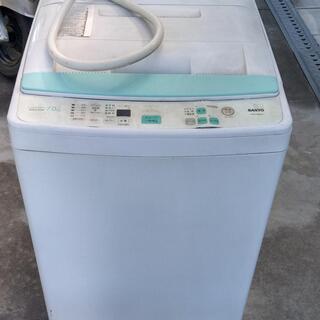 【SANYO ７Kg 洗濯機 風乾燥】