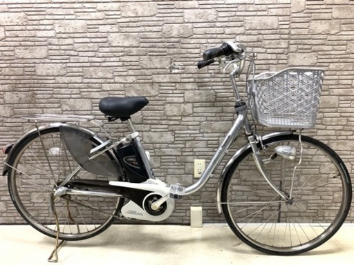 東京23区配達無料　新基準　Panasonic パナソニック ビビEX 8Ah リチウム 電動自転車 中古パナ☆☆26