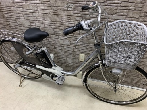 東京23区配達無料　新基準　Panasonic パナソニック ビビEX 8Ah リチウム 電動自転車 中古パナ☆☆26