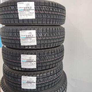 155/65R14 VRX2 21年製造 アルミセット ナット付き 処分セット！の画像
