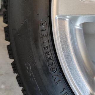 155/65R14 VRX2 21年製造 アルミセット ナット付き 処分セット！の画像