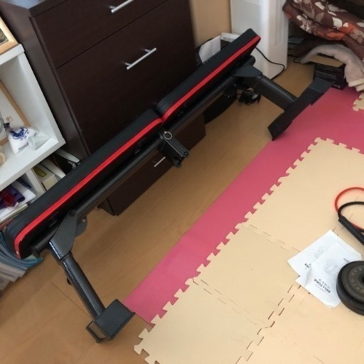 美品トレーニングベンチ　配送は実費加算で可能です