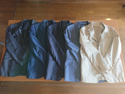 男性用　ビジネス　スーツ　１４点