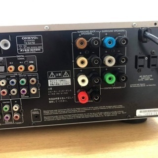 ONKYO オンキョー AVアンプ TX-SA702 オーディオ機器の画像