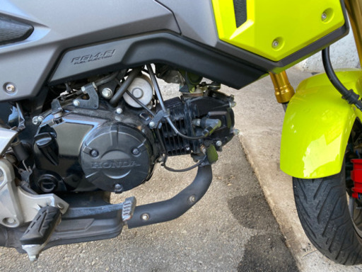 ホンダ　グロム　GROM 125  ＪＣ61 黄色